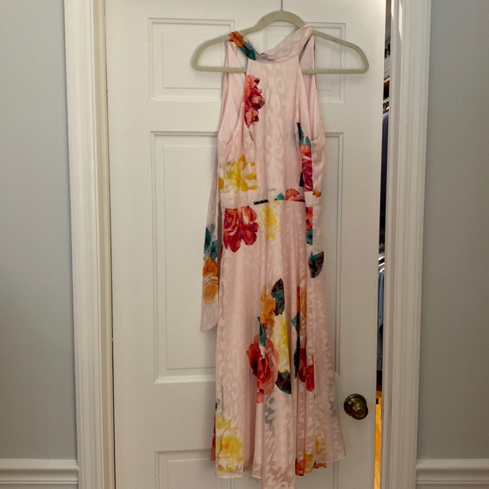 Halter midi dress